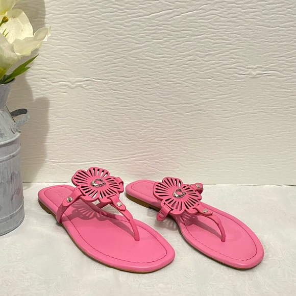 Coach Julia leather sandal - Picture 4 of 10